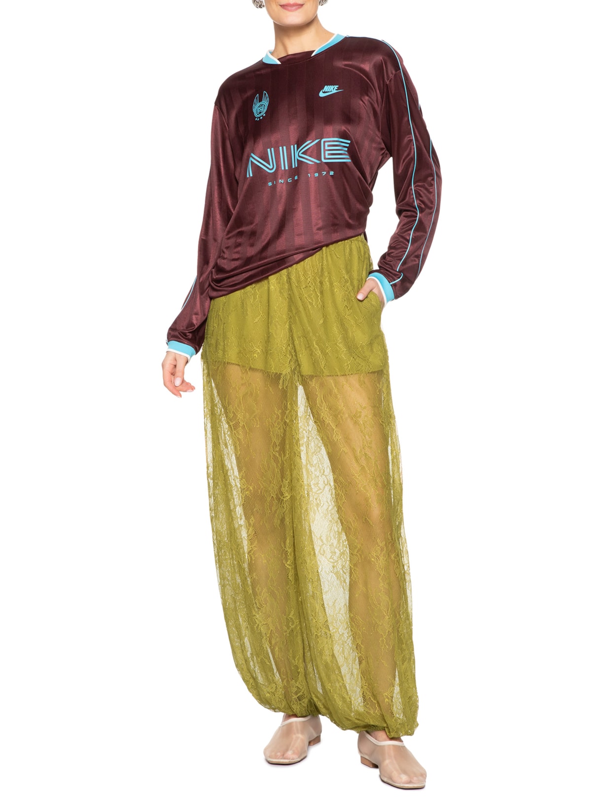 Calça Feminina Bufante Verde Adriana Degreas