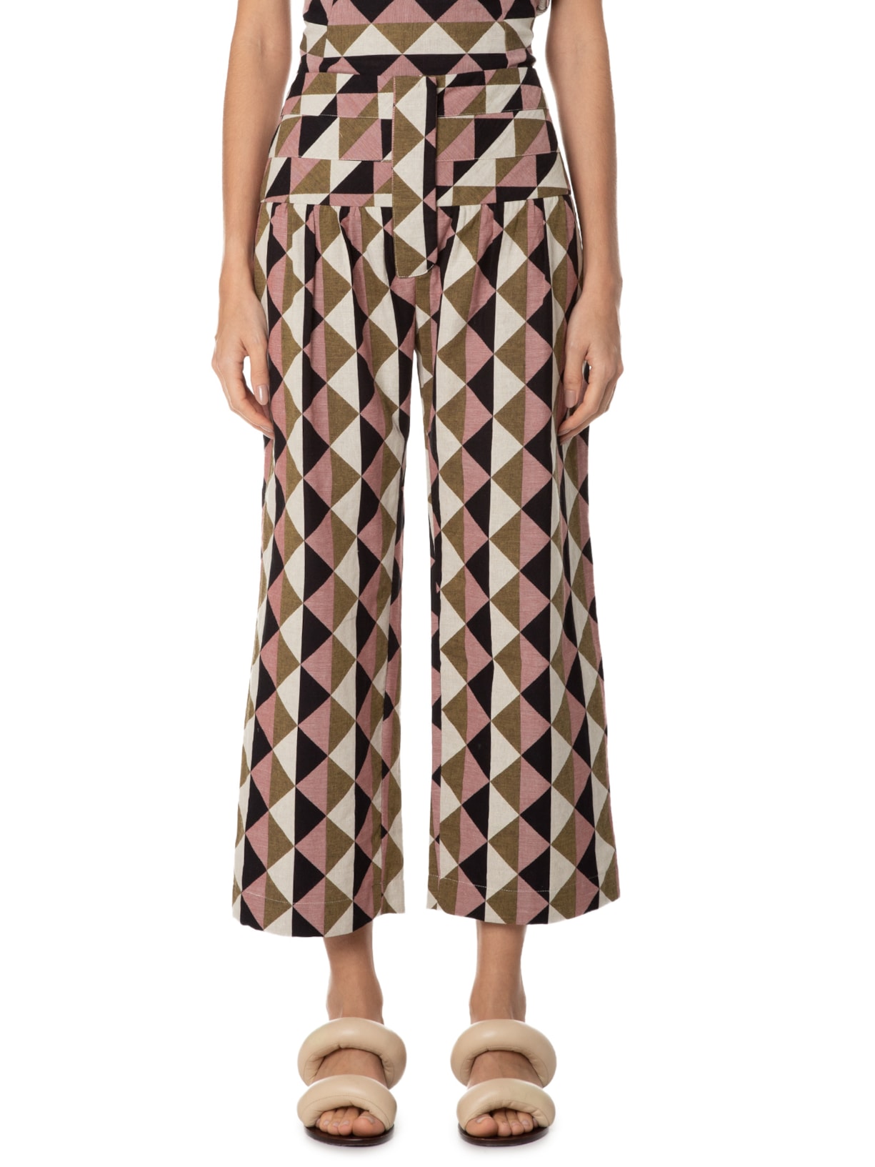 Calça Feminina Cafuné Marrom A.niemeyer