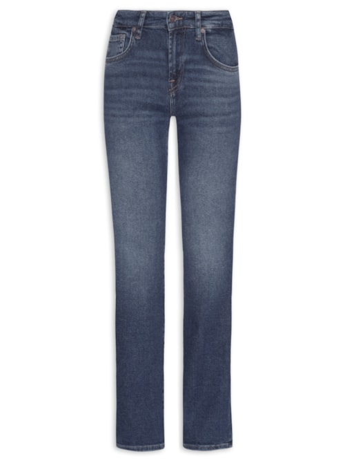 Calça Feminina Calie Straight Cisco - Azul