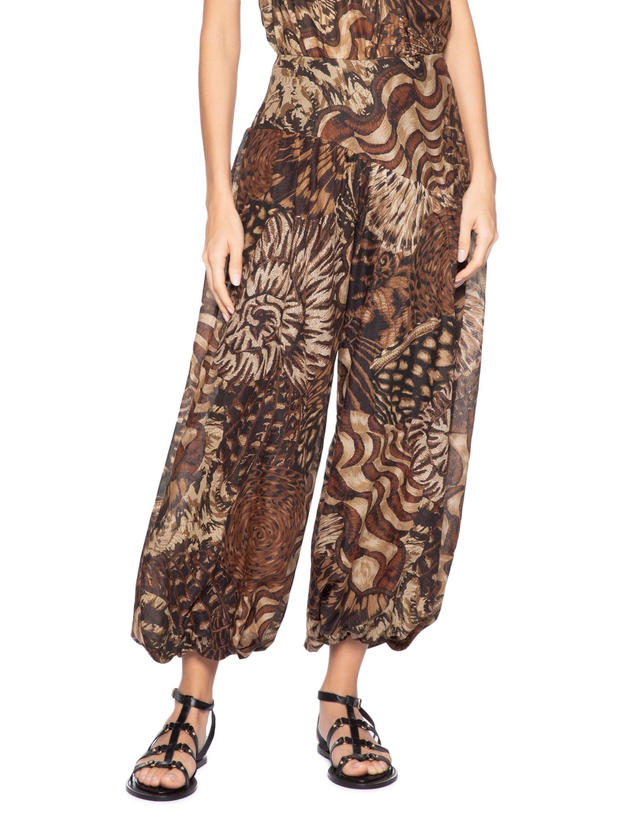 Calça Feminina Camu Marrom Farm