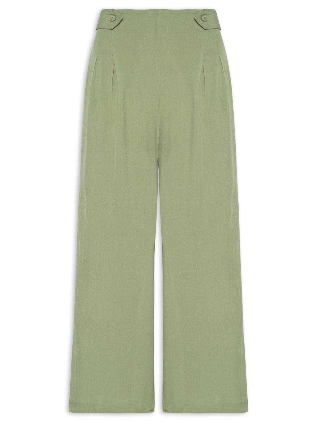 Calça Feminina Capri Verde Basiq