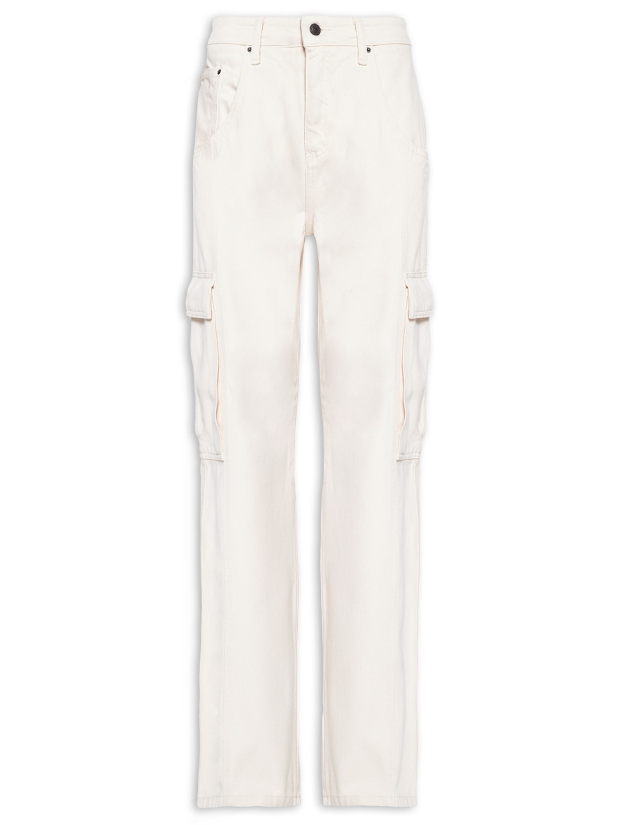 Calça Feminina Cargo - Bege