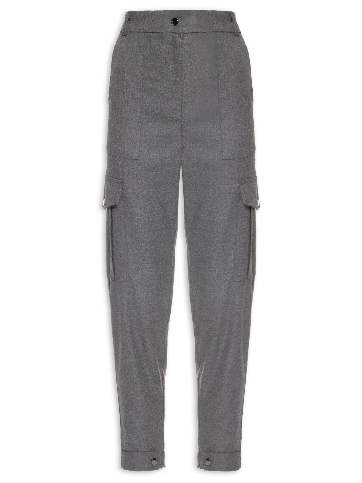 Calça Feminina Cargo - Cinza