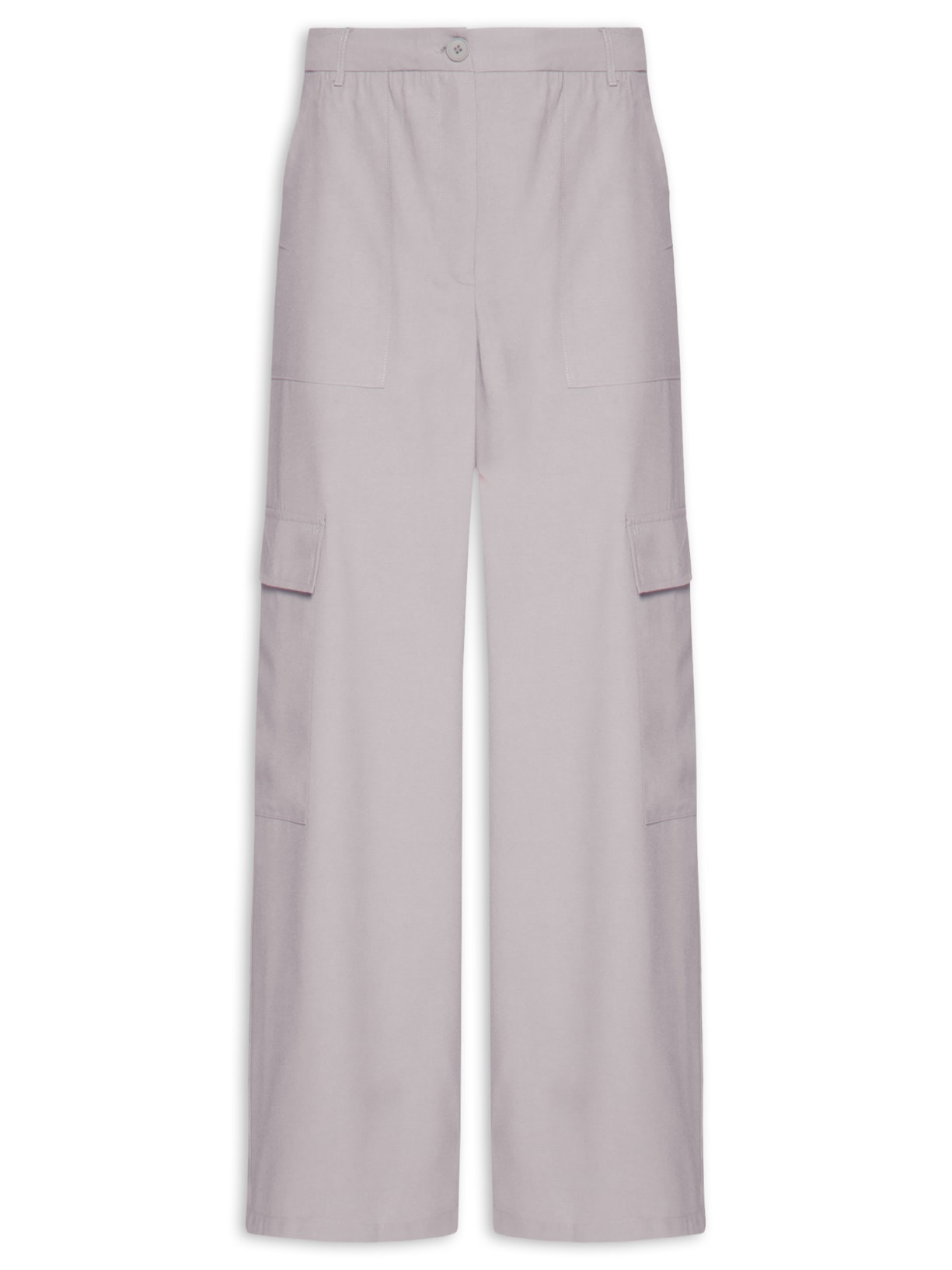 Calça Feminina Cargo - Cinza