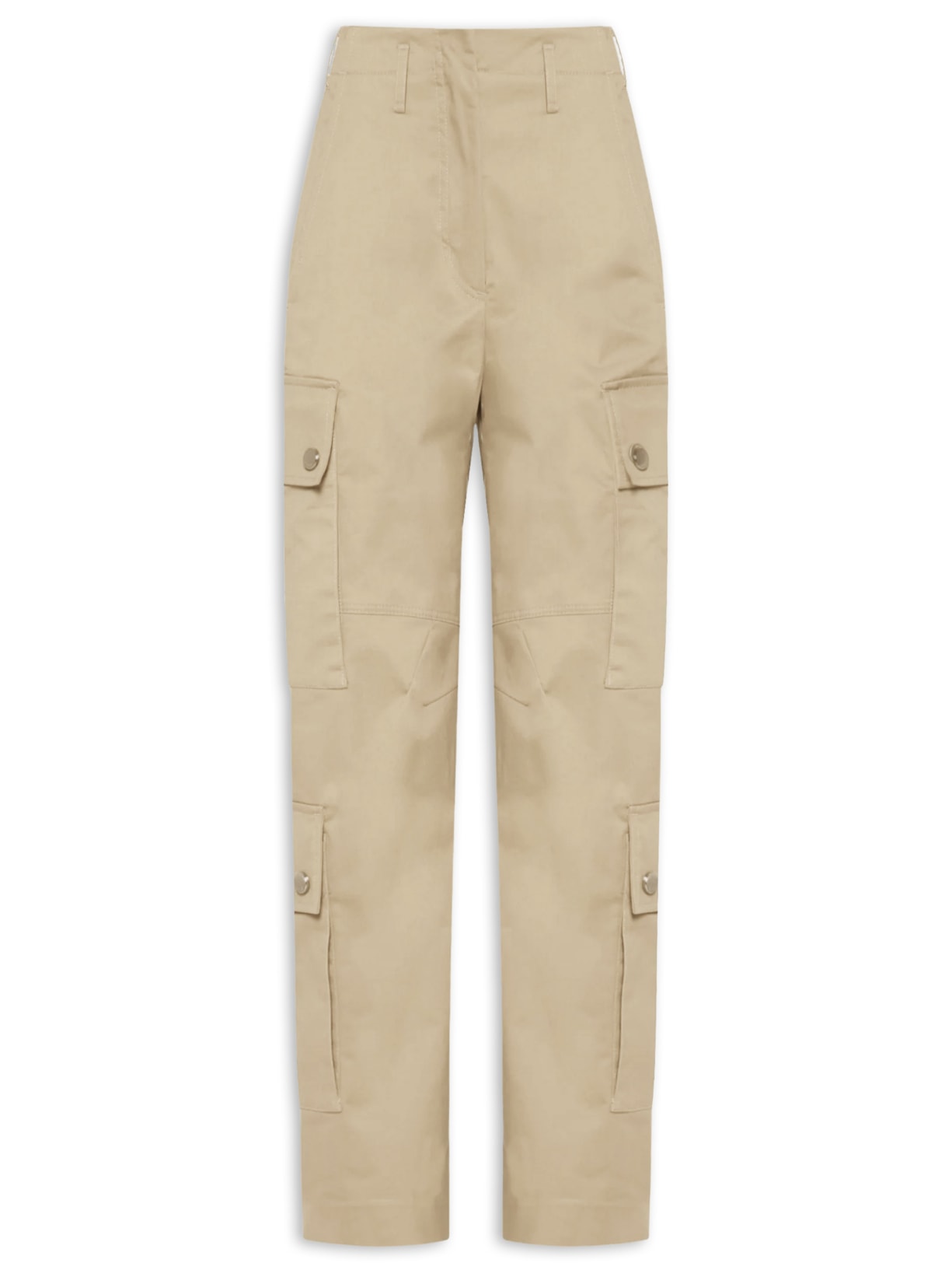 Calça Feminina Cargo Com Bolsos ZLT - Bege