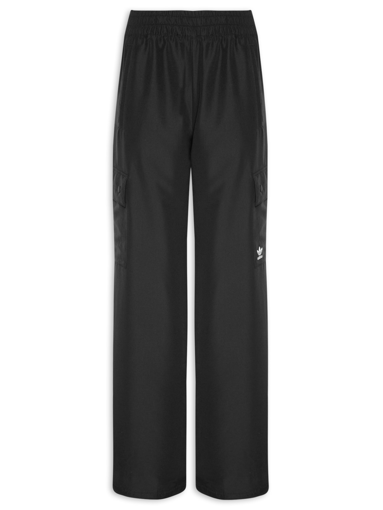Calça Feminina Cargo Essentials Woven - Preto