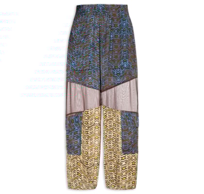 Calça Feminina Cargo Geo Tigre - Animal Print