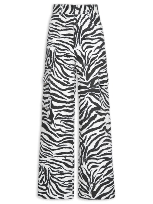 Calça Feminina Cargo Zoe - Animal Print