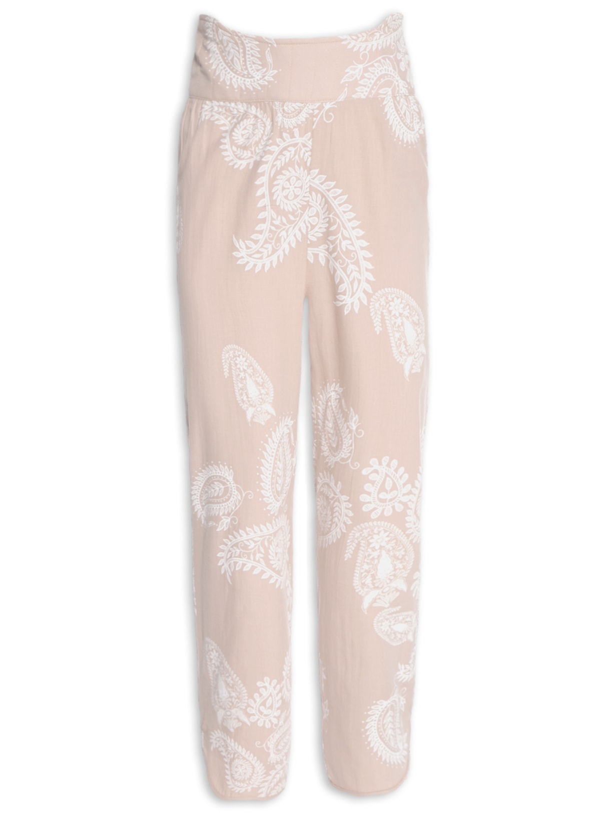 Calça Feminina Carol Estampa Delhi - Bege