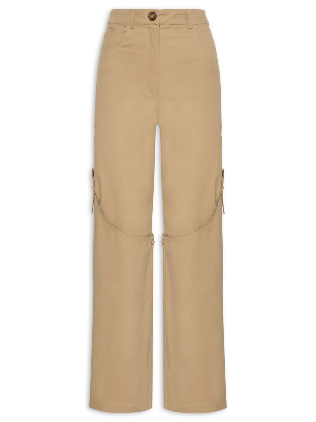 Calça Feminina Castelhanos Bege All Most Vintage
