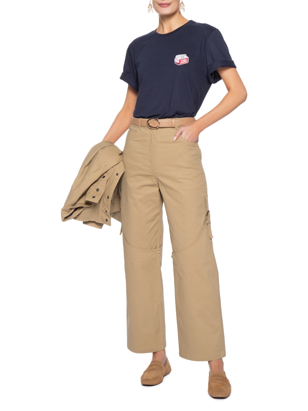 Calça Feminina Castelhanos Bege All Most Vintage