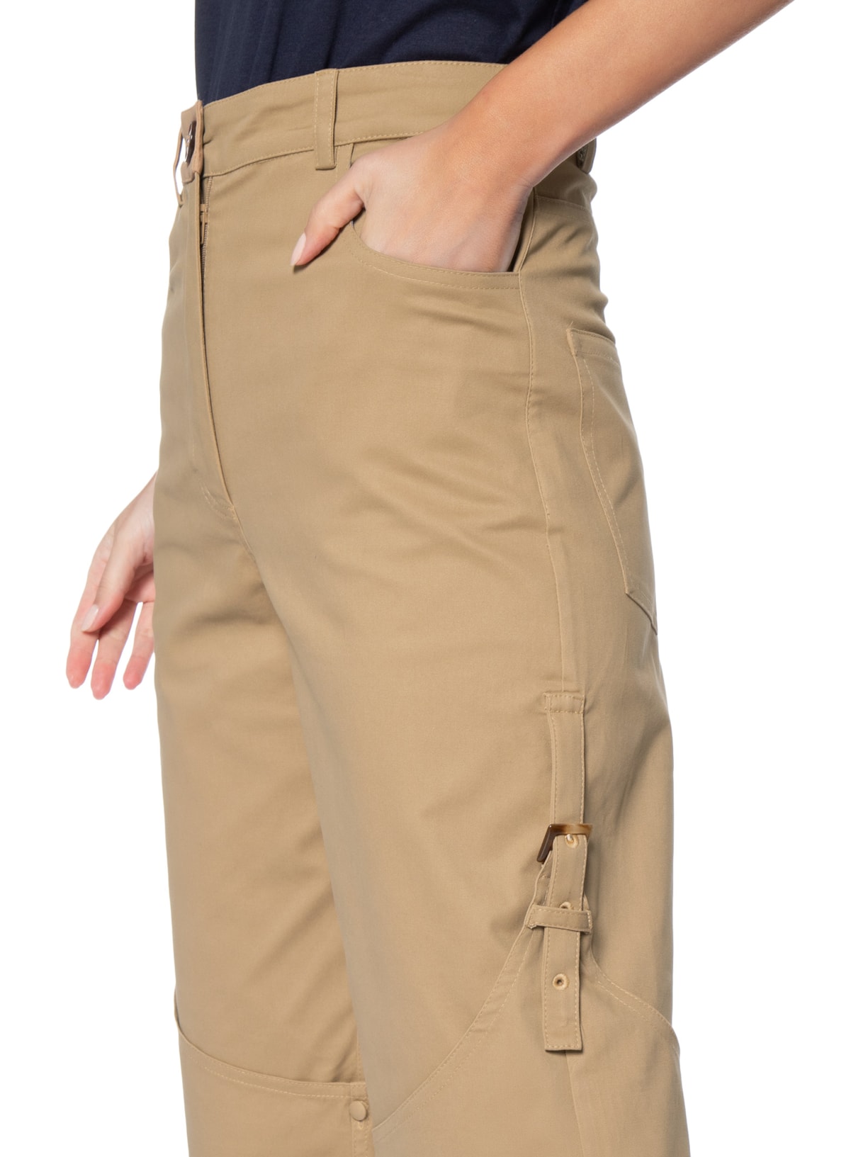 Calça Feminina Castelhanos Bege All Most Vintage
