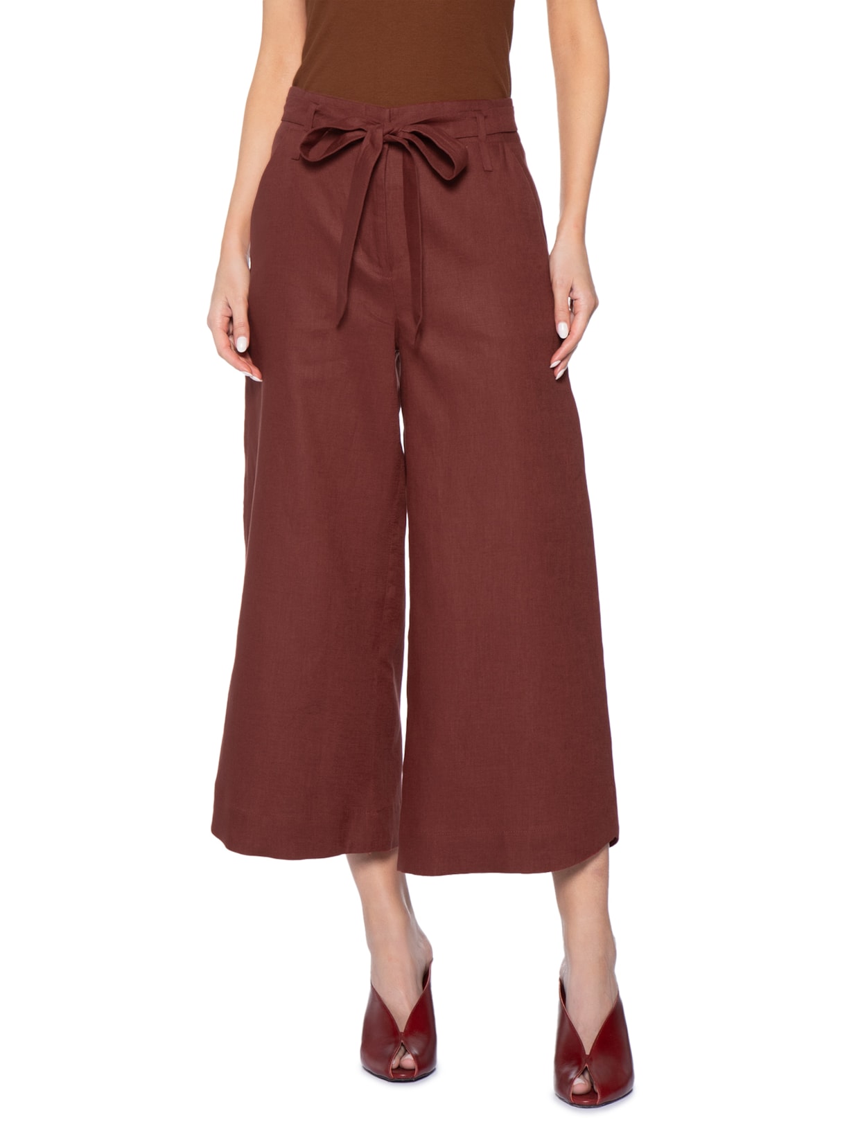 Calça Feminina Catarina Marrom Le Lis