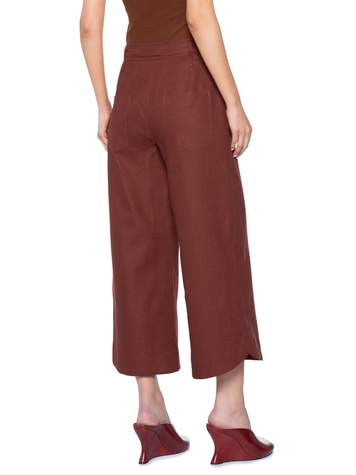 Calça Feminina Catarina Marrom Le Lis
