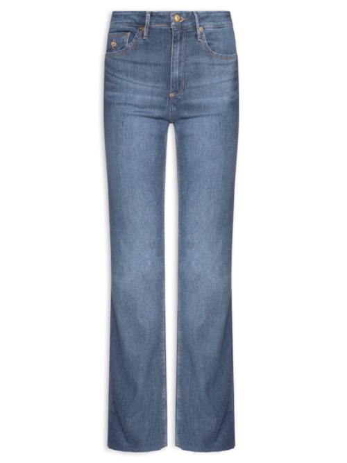 Calça Feminina Cecily Bootcut A Fio Denim - Azul