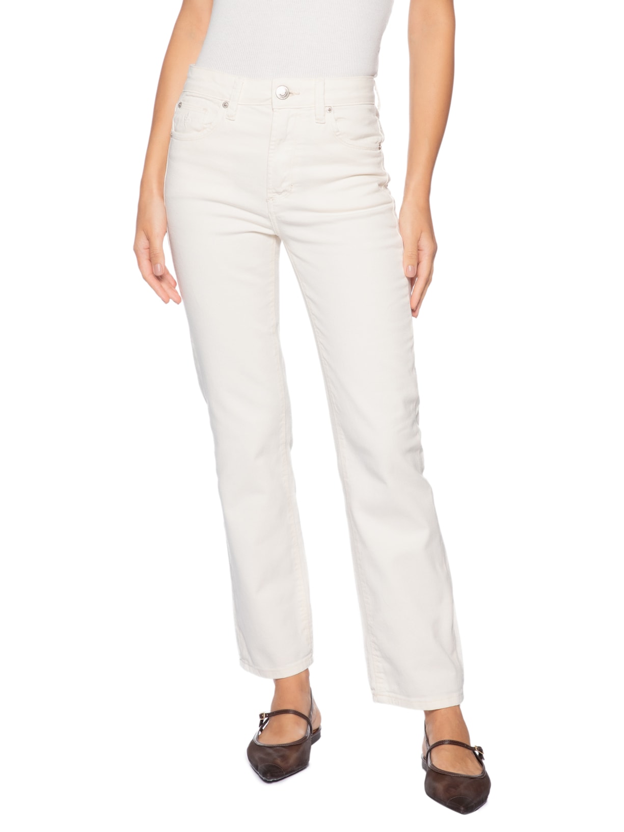Calça Feminina Celina Branco Bo.bô