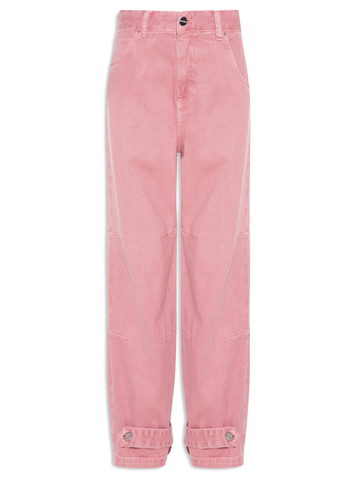Calça Feminina Cenoura Lizzy Sarja - Rosa