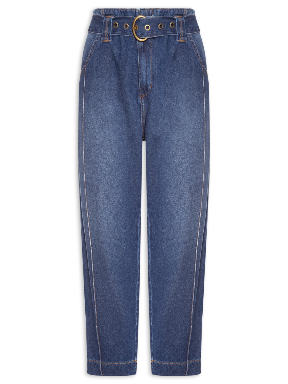 Calça Feminina Cenoura Talita - Azul