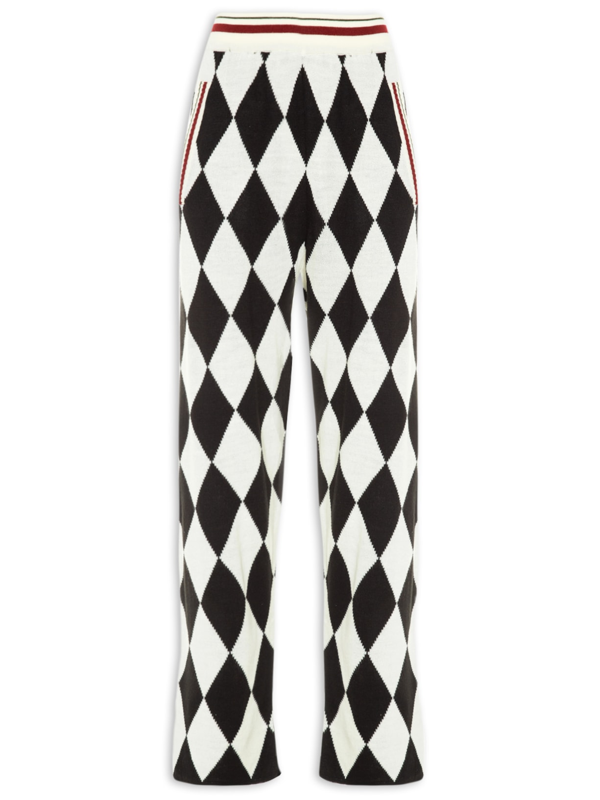Calça Feminina Chess - Off White