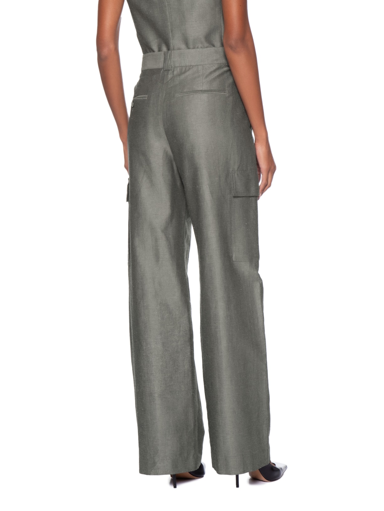 Calça Feminina Chevron Cinza Animale