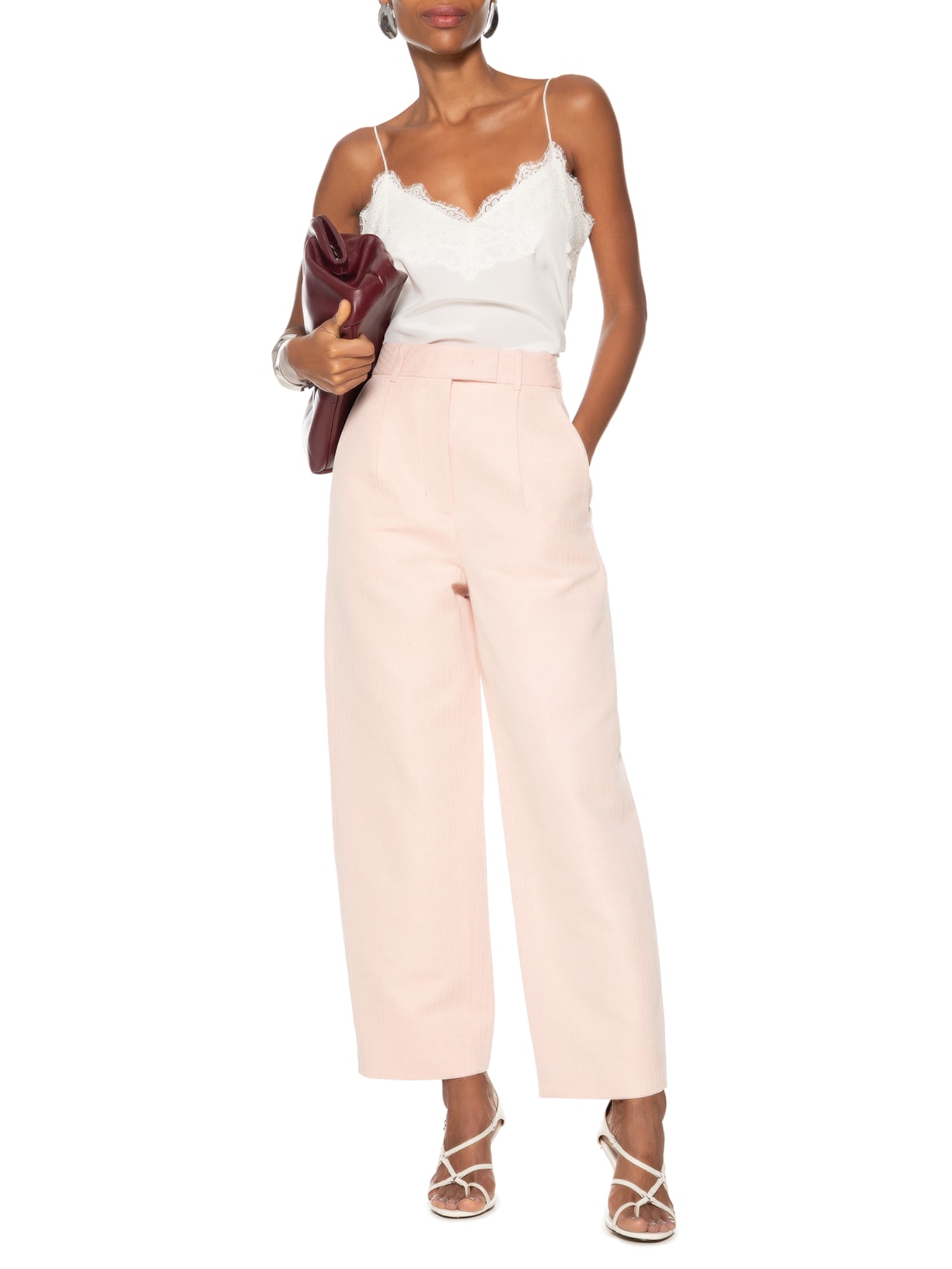 Calça Feminina Chevron Rosa Animale