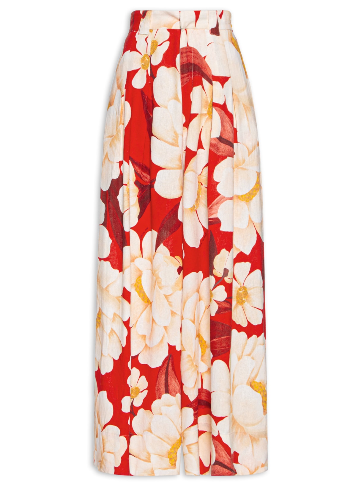 Calça Feminina Chita Bella - Vermelho