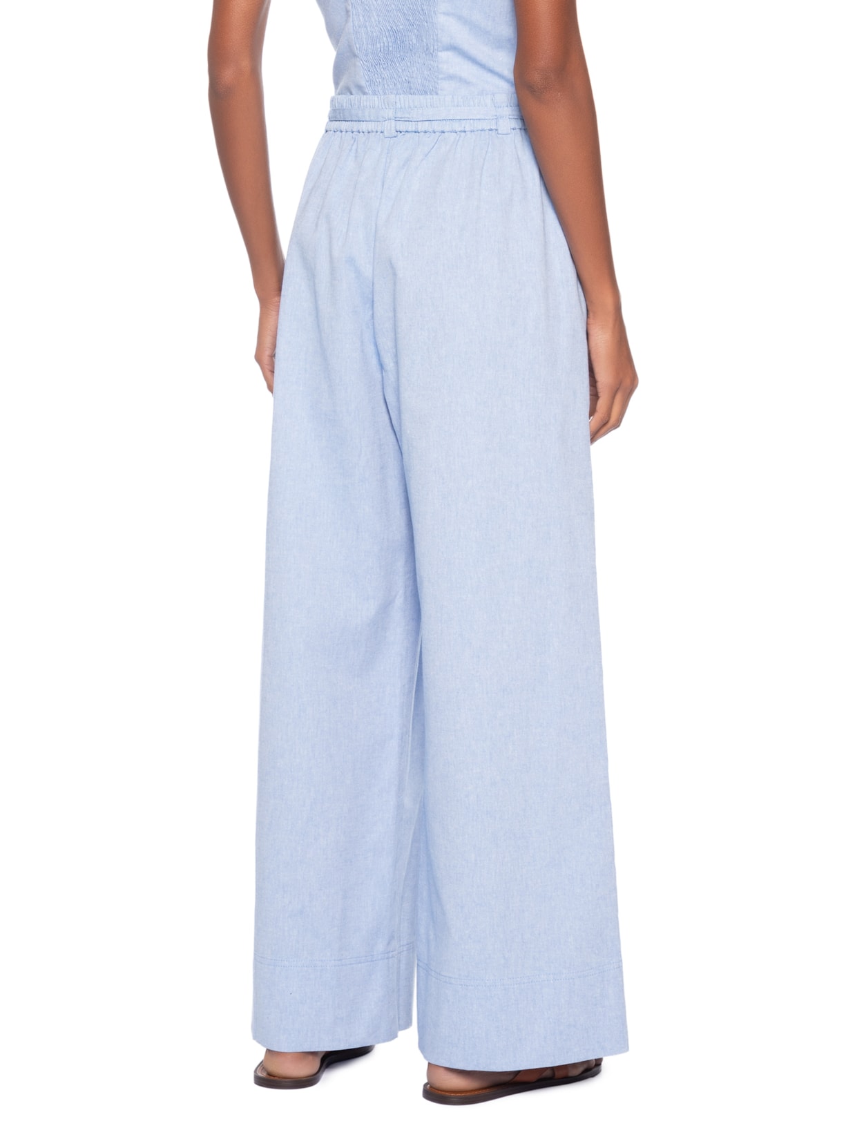 Calça Feminina Cintura Baixa Azul Animale