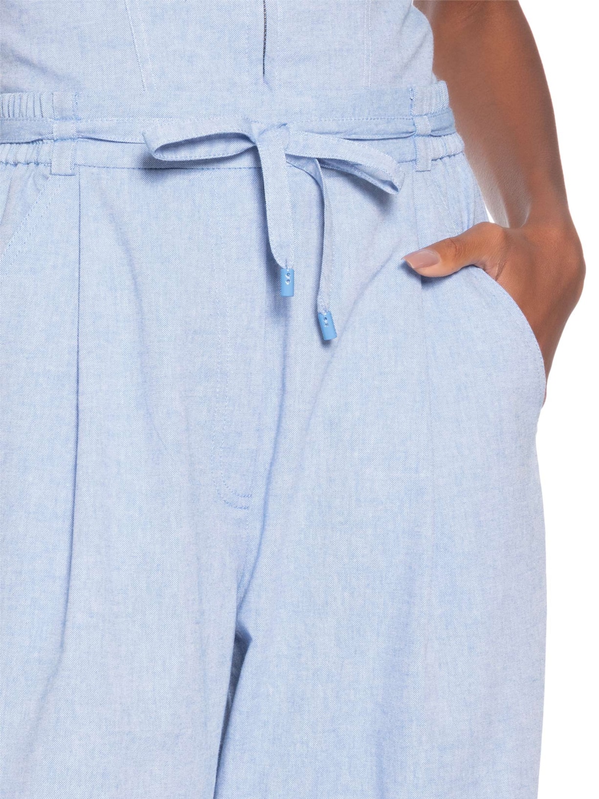 Calça Feminina Cintura Baixa Azul Animale