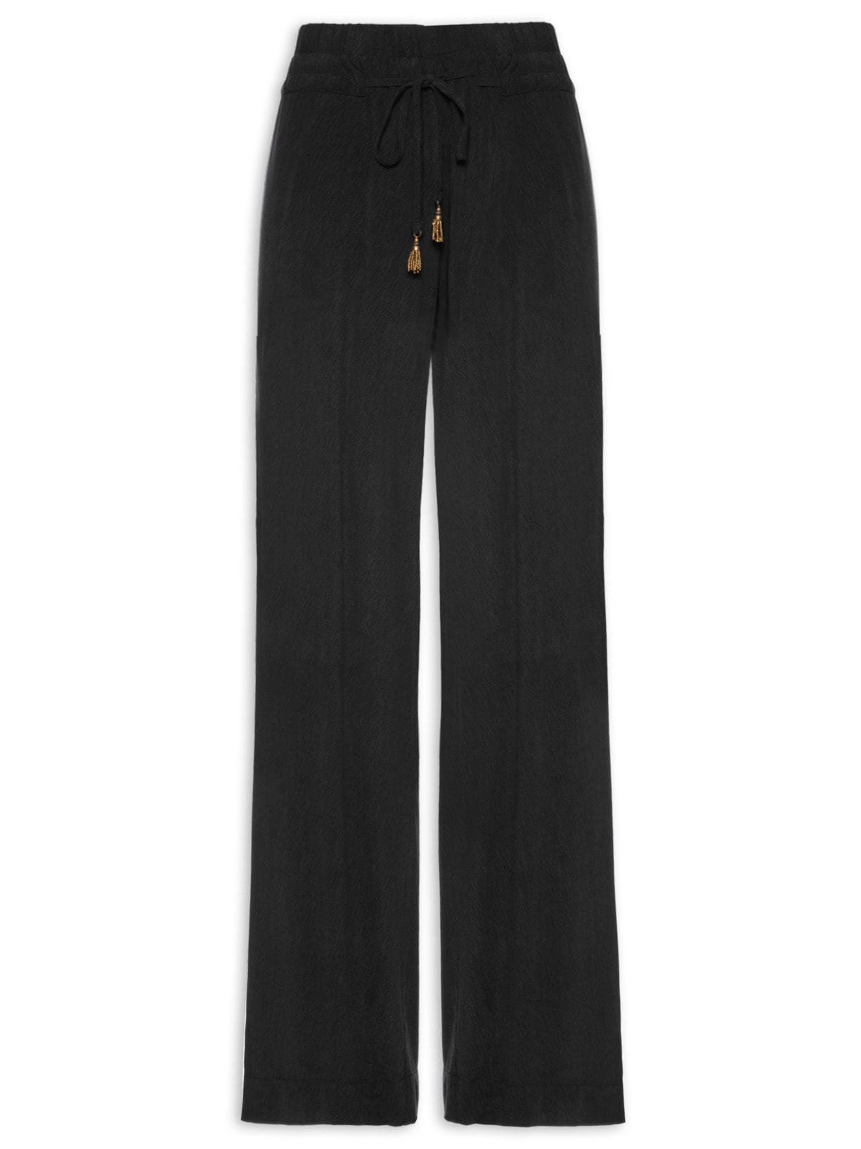 Calça Feminina Cintura Elástico - Preto