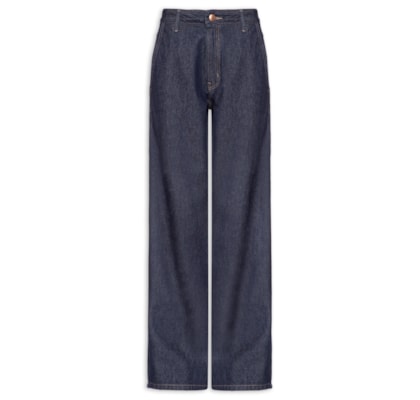 Calça Feminina Cintura Média Original Jeans - Azul