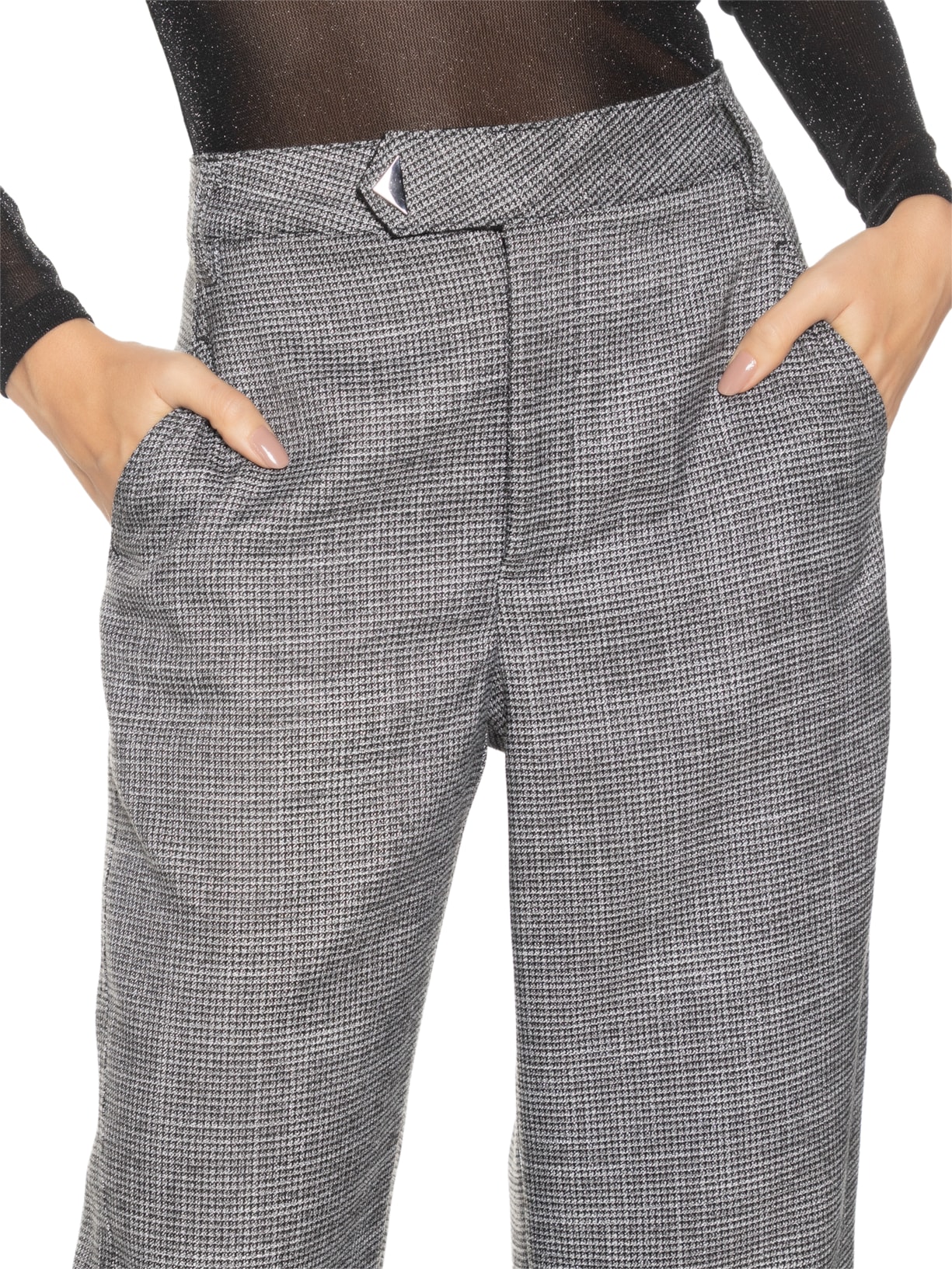 Calça Feminina Cinza Forum