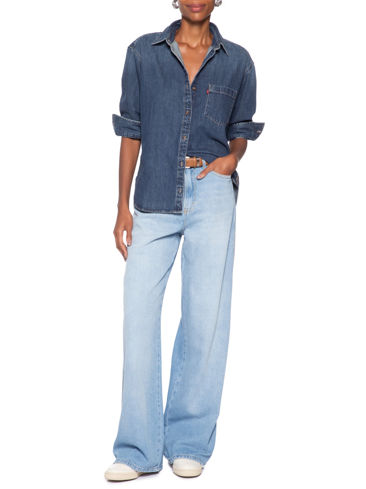 Calça Feminina Claire BI0122 - Azul by TOMMY JEANS