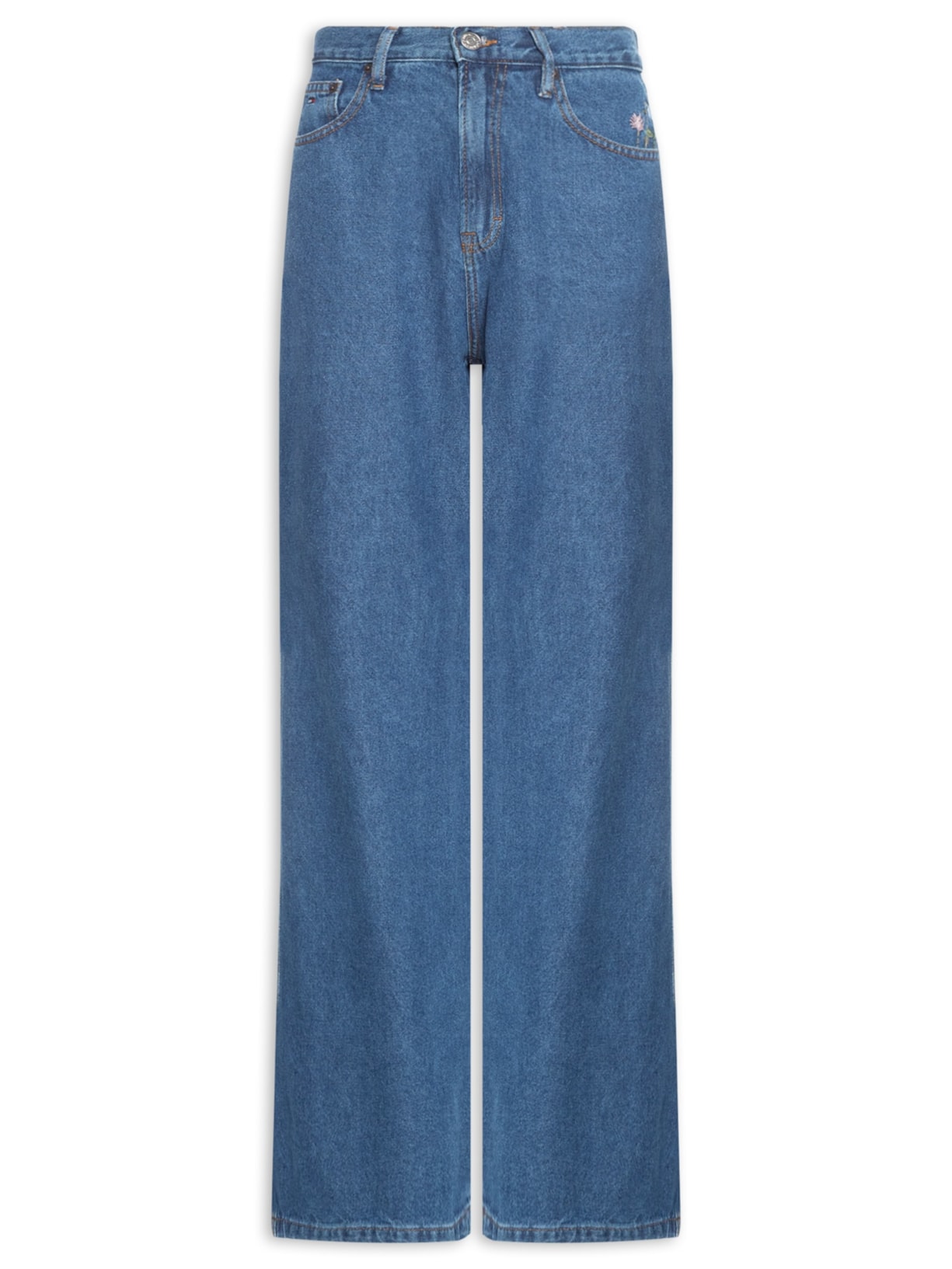 Calça Feminina Claire Embro - Azul