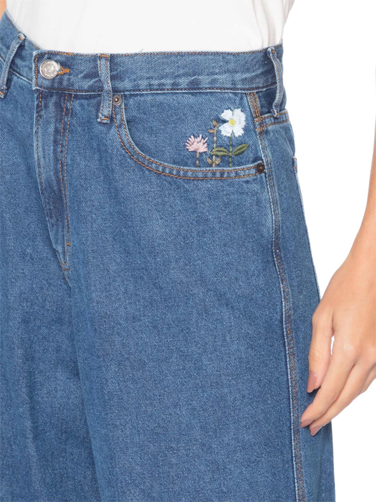 Calça Feminina Claire Embro Azul Tommy Jeans