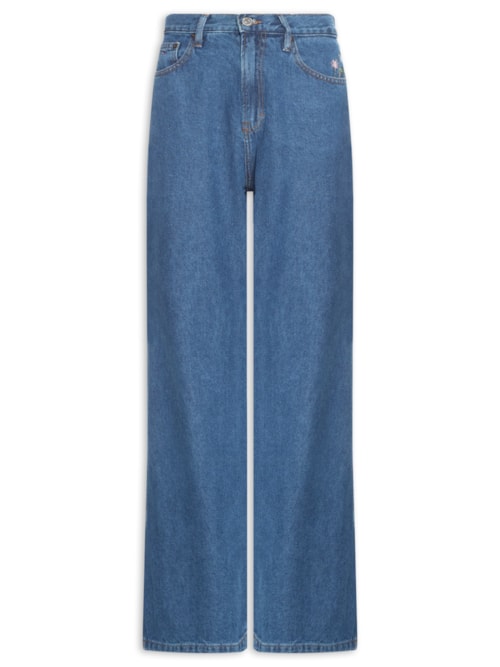 Calça Feminina Claire Embro - Azul