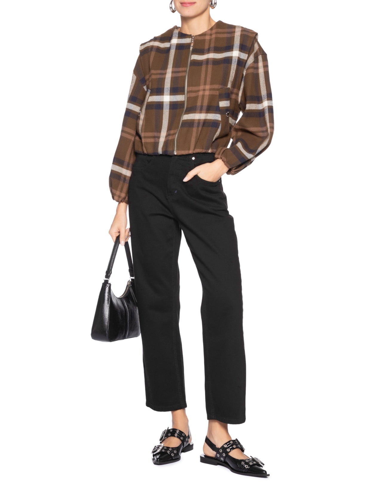 Calça Feminina Classic 80 Preto Francesca