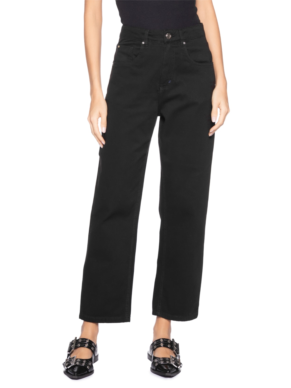 Calça Feminina Classic 80 Preto Francesca