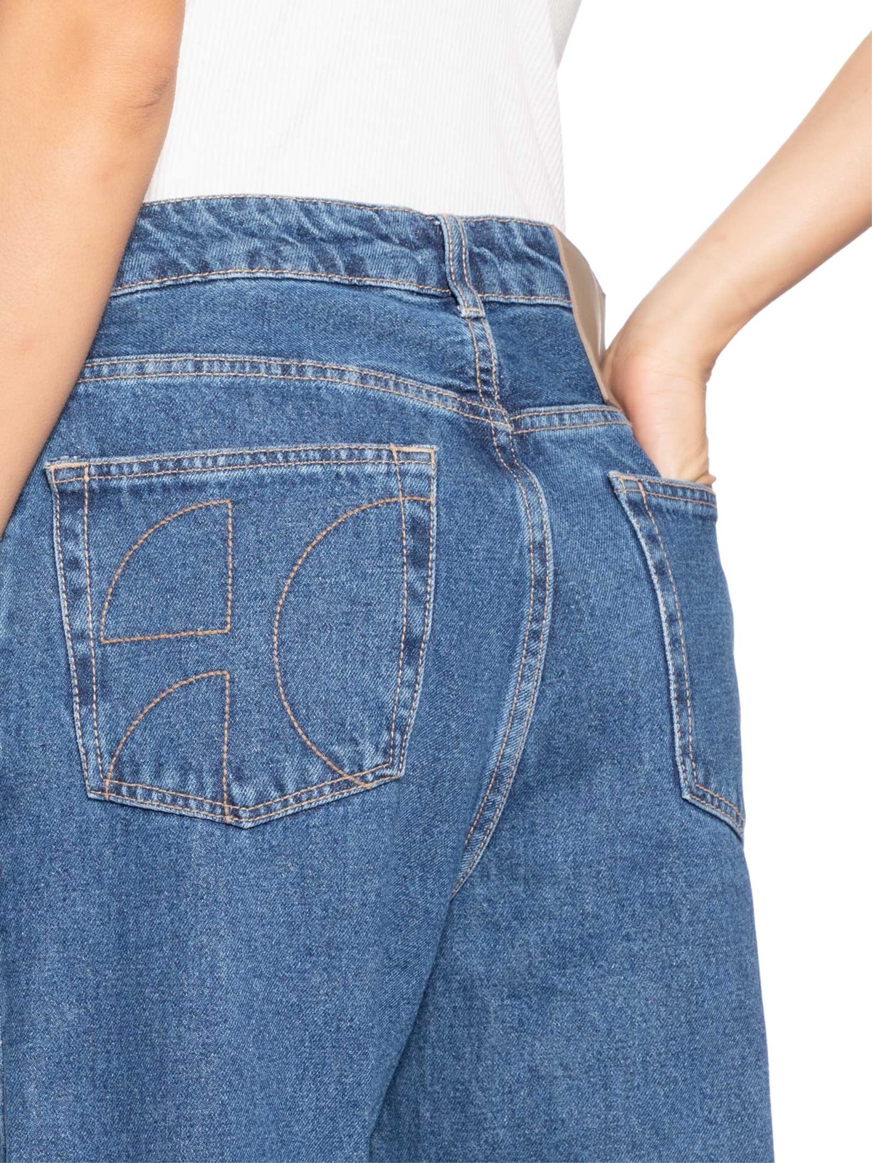 Calça Feminina Classic 80 Vintage Azul Francesca