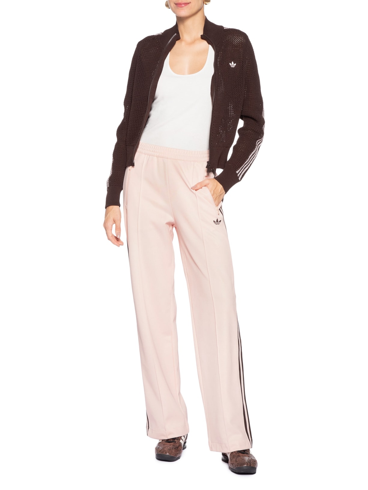 Calça Feminina Classic Track Pant Rosa Adidas Originals