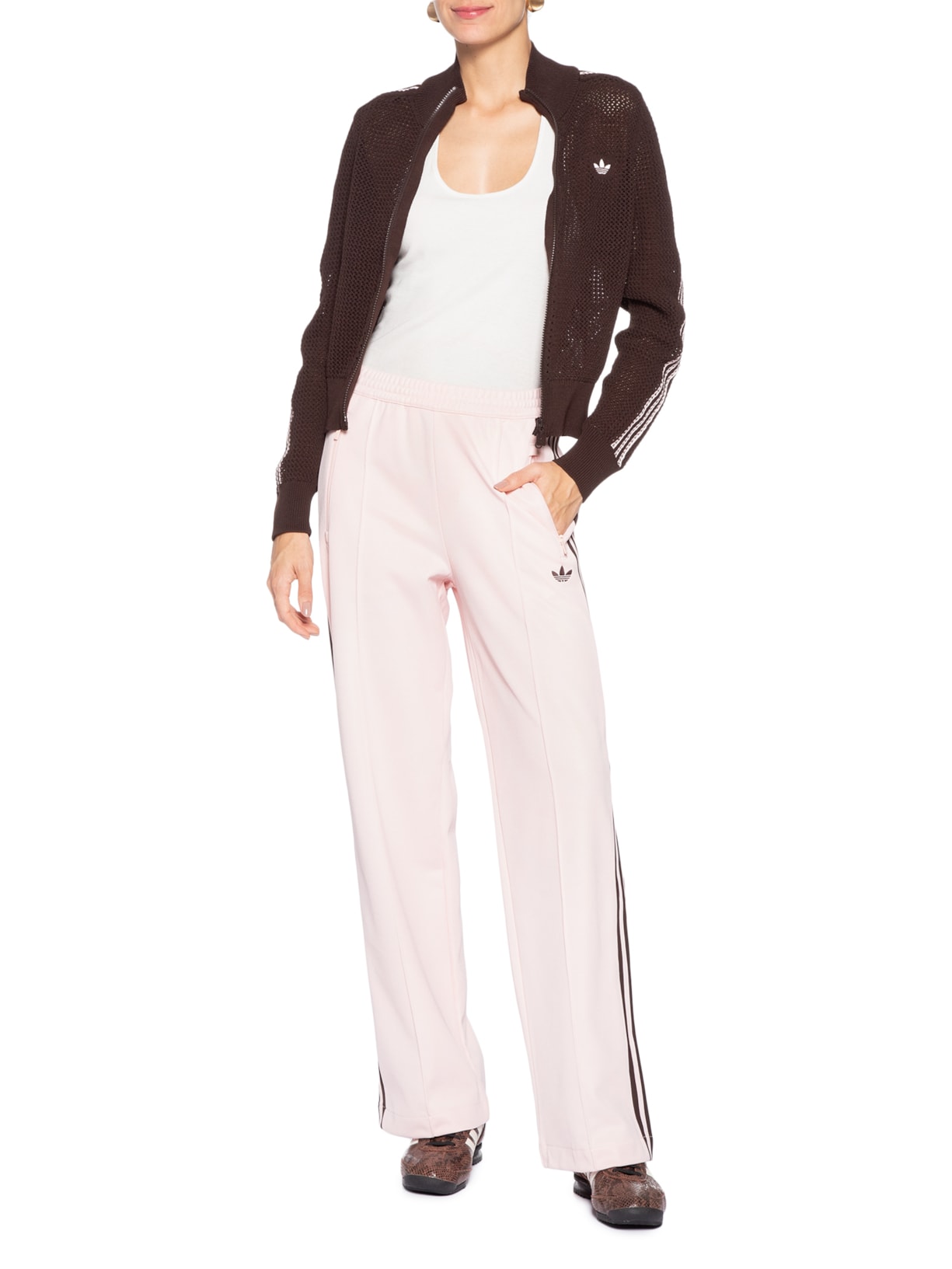 Calça Feminina Classic Track Pant Rosa Adidas Originals