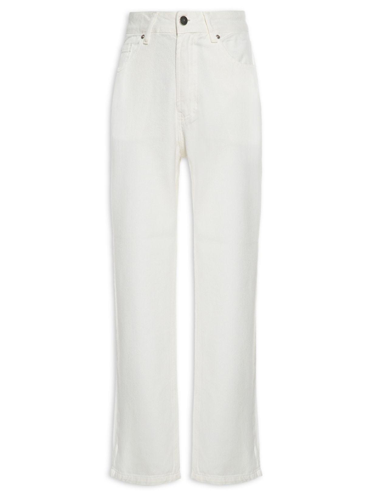 Calça Feminina Clássica Off White Francesca