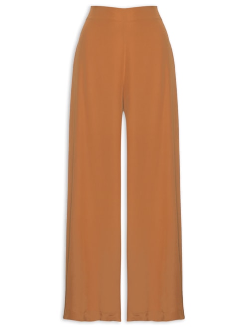Calça Feminina Clean Seda - Marrom