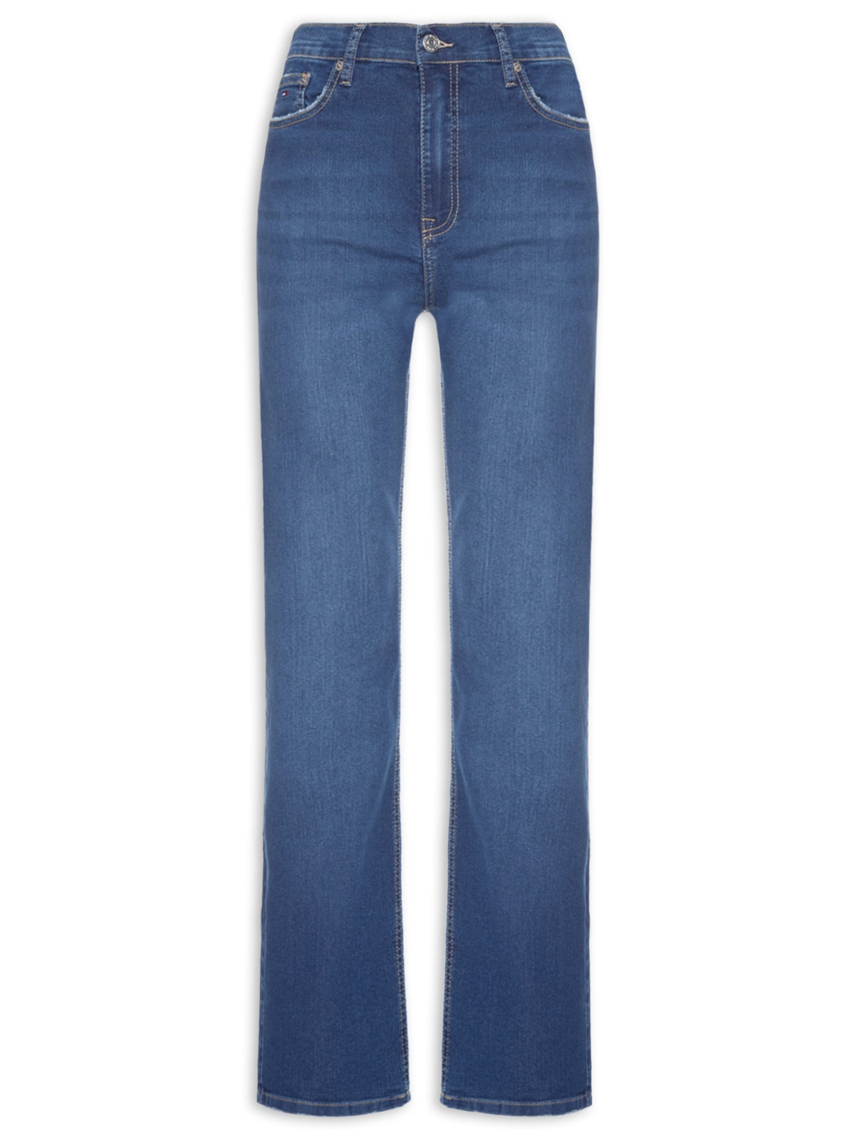 Calça Feminina Cleo Mid Bootcut BI0152 - Azul