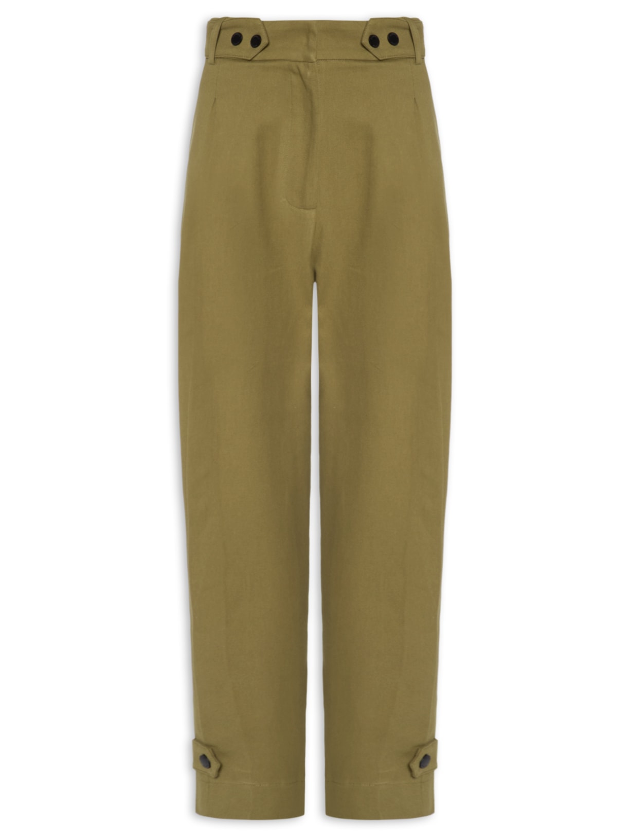 Calça Feminina Com Aletas Verde Animale Jeans