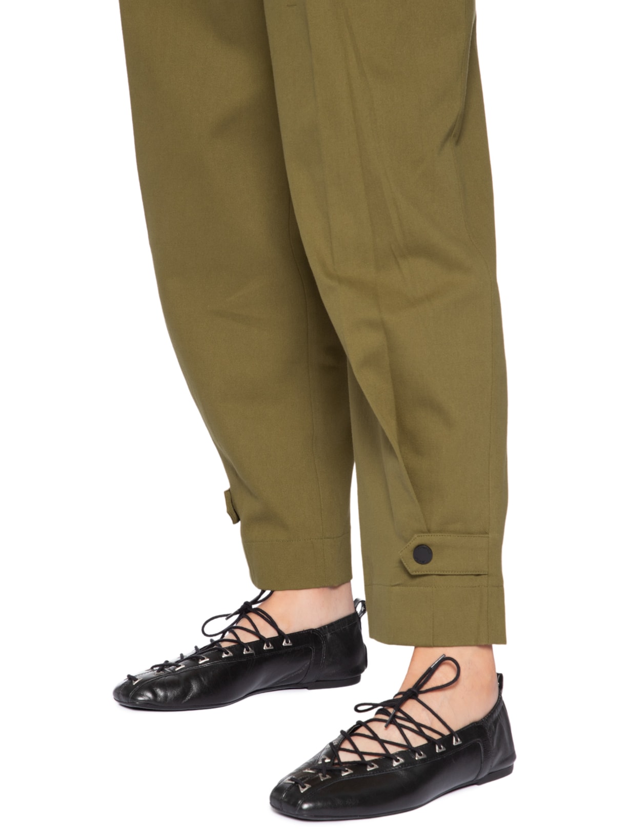 Calça Feminina Com Aletas Verde Animale Jeans