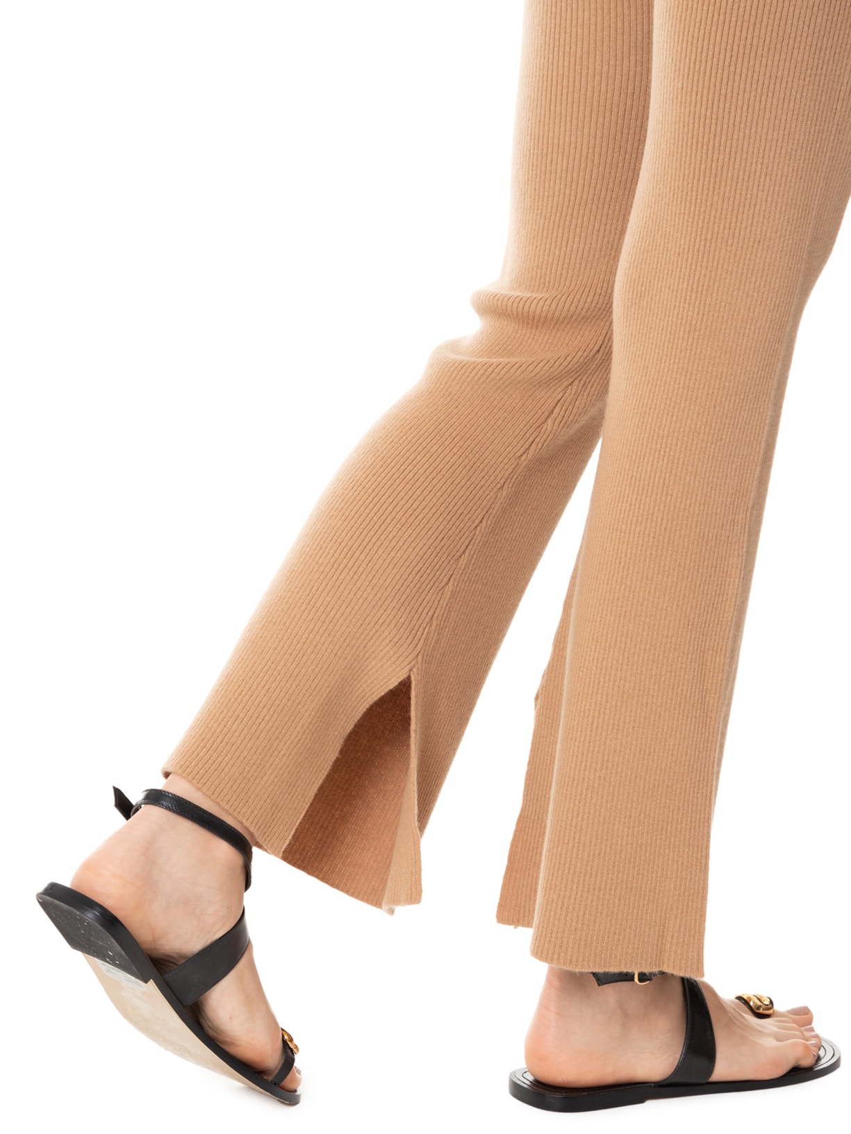 Calça Feminina Com Blend de Lã e Cashmere Marrom '2Essential