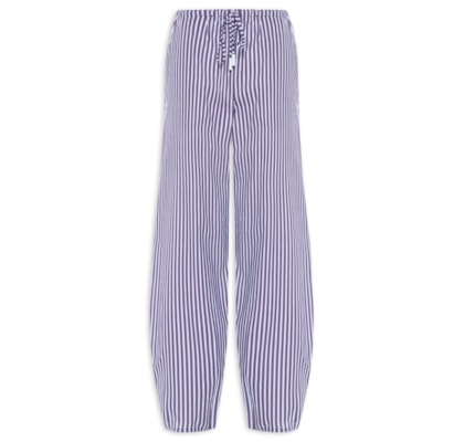 Calça Feminina Comfy Listrada - Azul