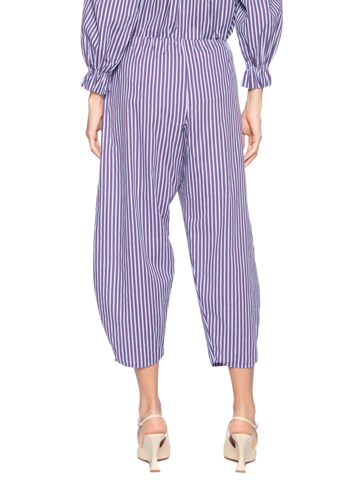 Calça Feminina Comfy Listrada Azul Animale