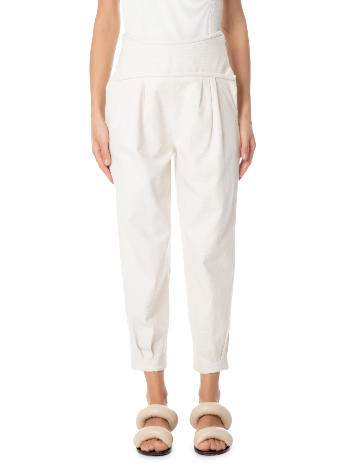 Calça Feminina Concha Bege Shop2gether + Tissé