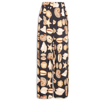 Calça Feminina Conchas - Preto